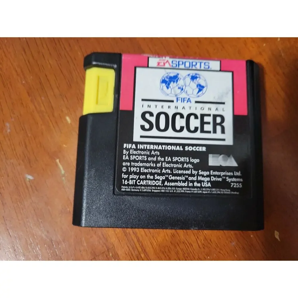 FIFA International Soccer UNTESTED Cartridge (Sega Genesis, 1993)